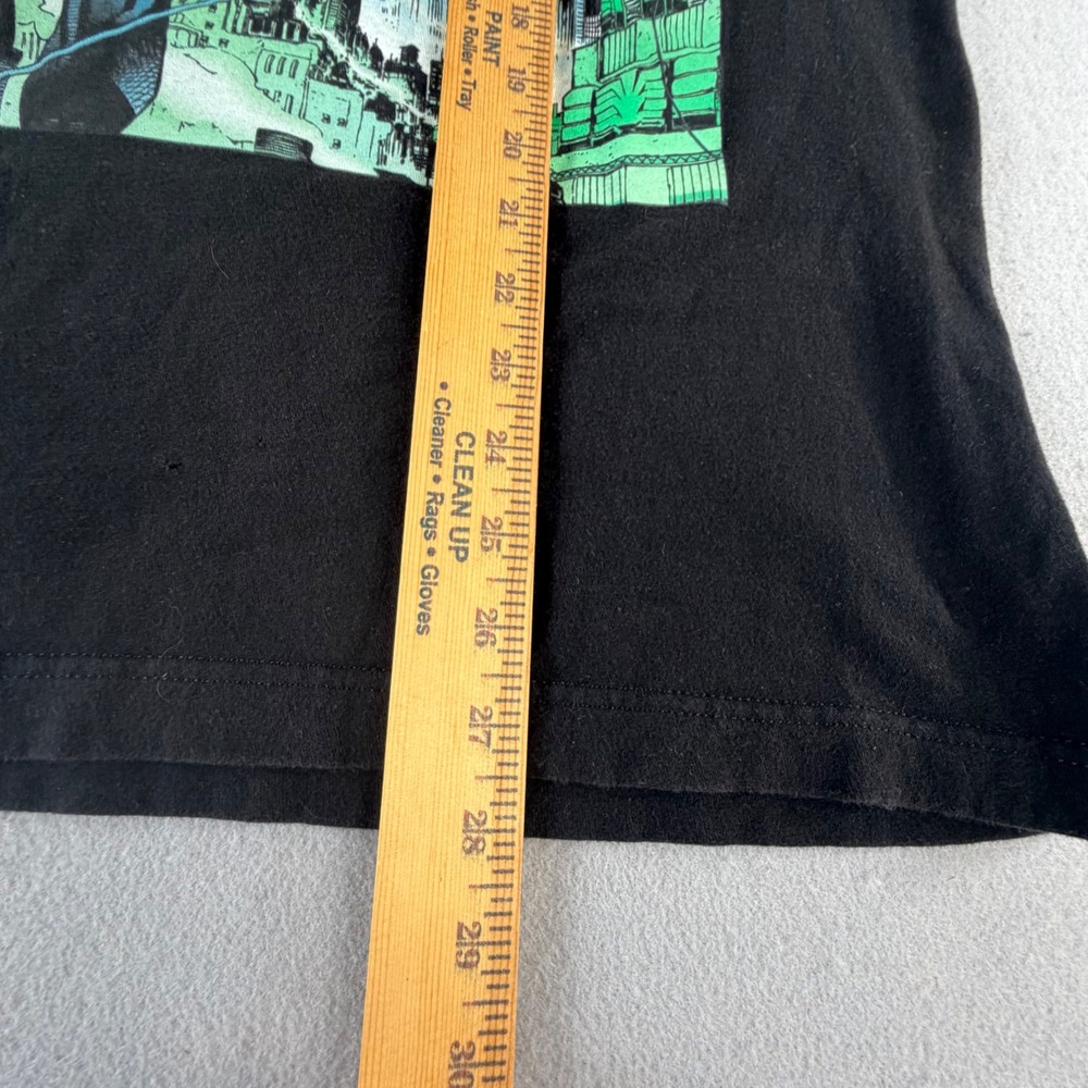 Batman Graphic T-Shirt Mens Large Black DC Comics Gotham‎ City Streetwear Tee L - Picture 5 of 10